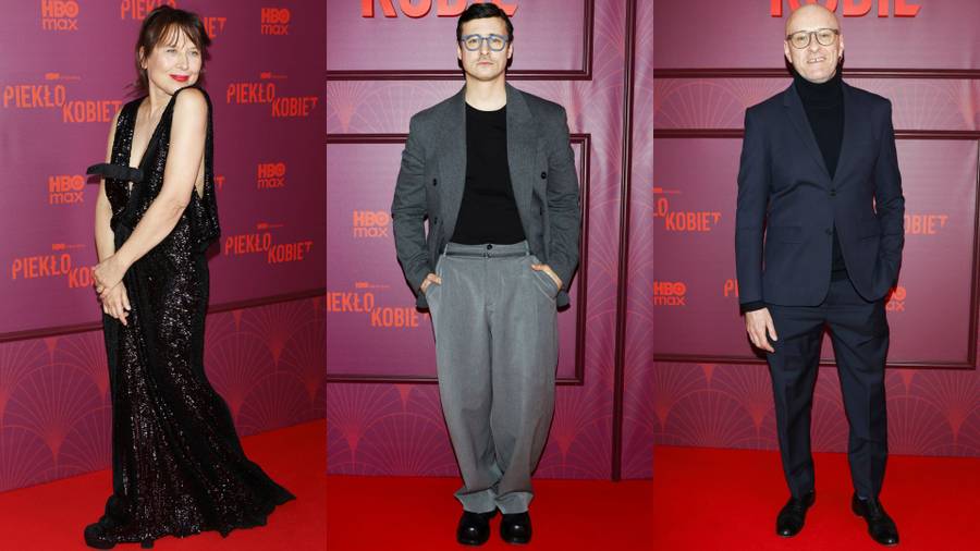 Zalotna Herman i piekielnie przystojny Damięcki. Ależ się odstrzelił! Fot. AKPA.