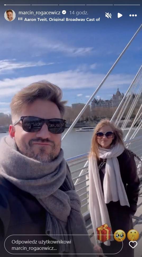 Kaczorowska zorganizowała Rogacewiczowi urodziny