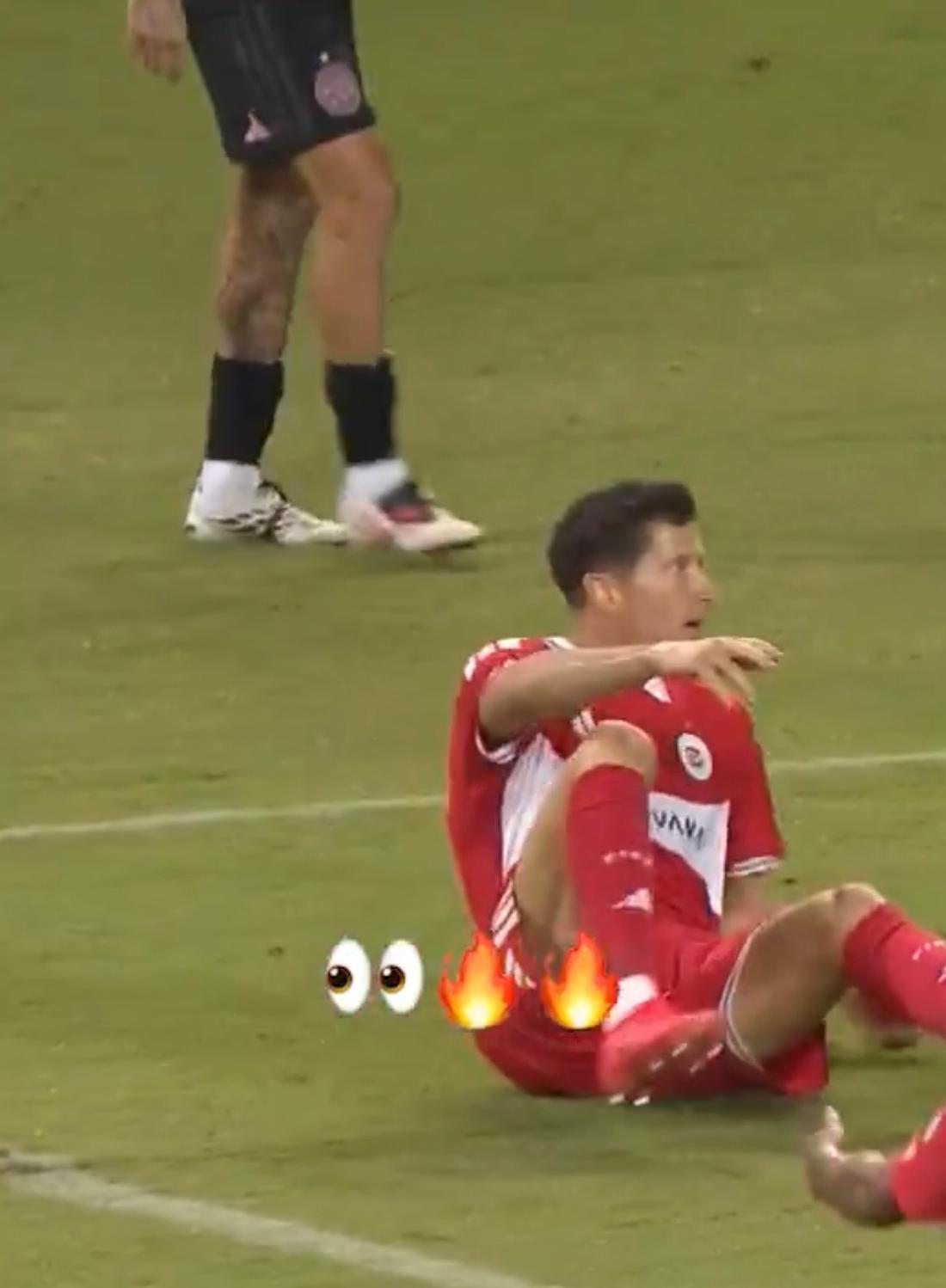 Robert Lewandowski, fot. X