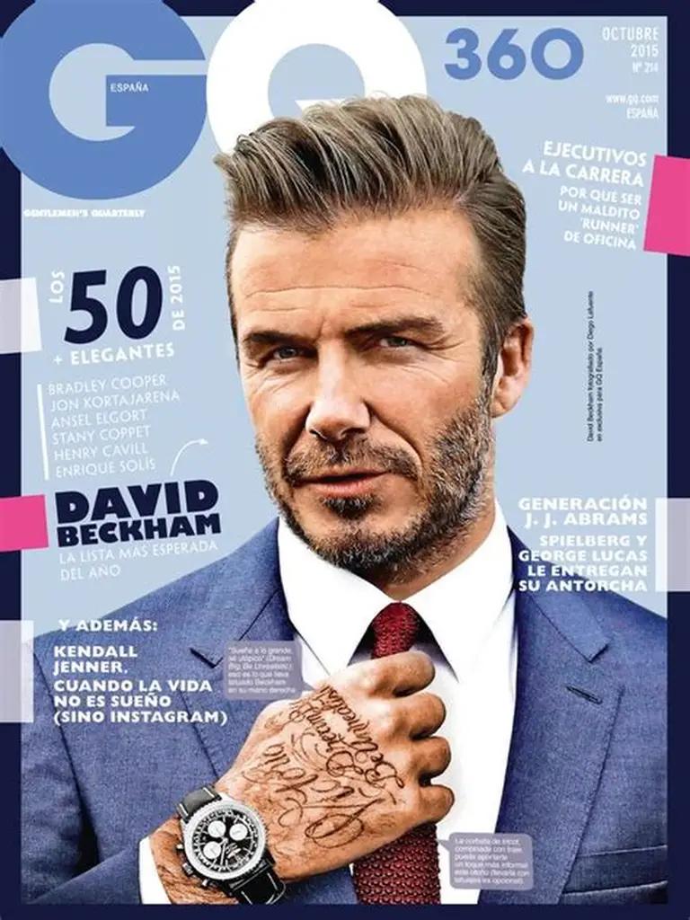David Beckham na okładce GQ