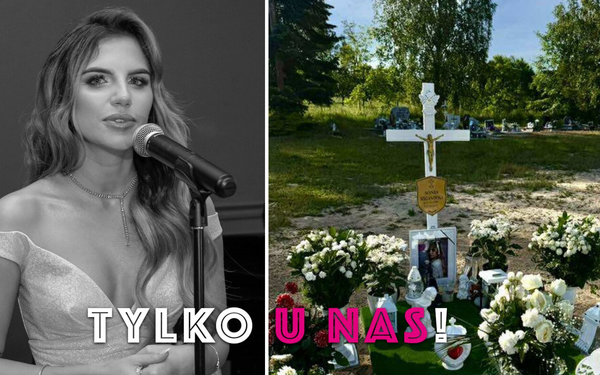 Przyjaciel Soni Szklanowskiej zauważył szczegół na jej grobie. Rozdziera serce!