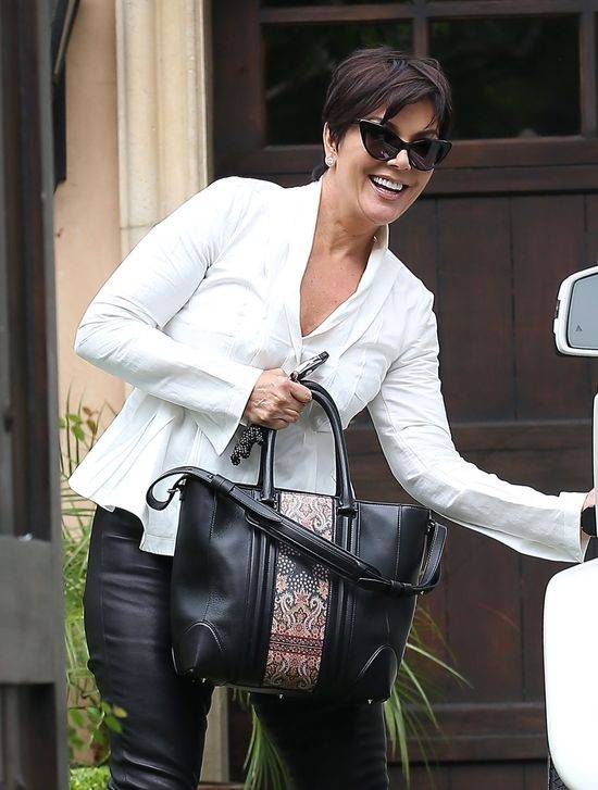 Kris Jenner i jej wieczny uśmiech