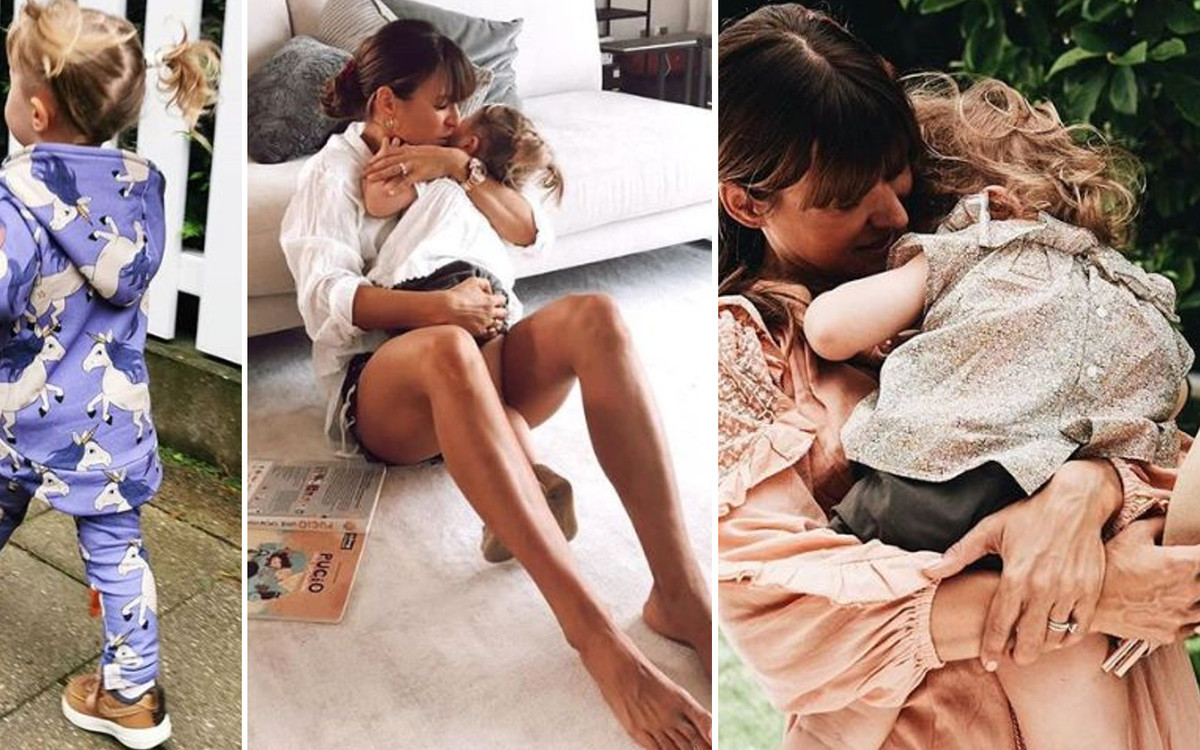 Klara Lewandowska z mamą i tatą na Instagramie Anny