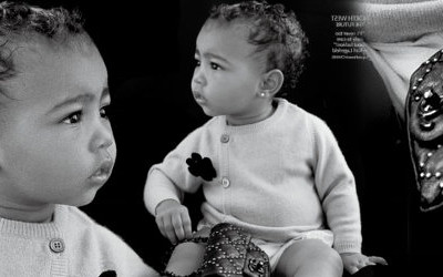 Roczna North West została modelką (FOTO)