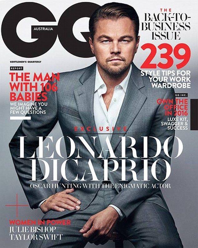 Leonardo DiCapro na okładce GQ