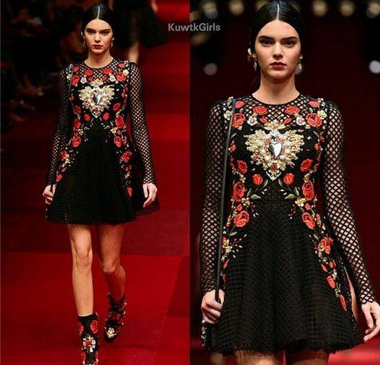 Kendall Jenner na wybiegach