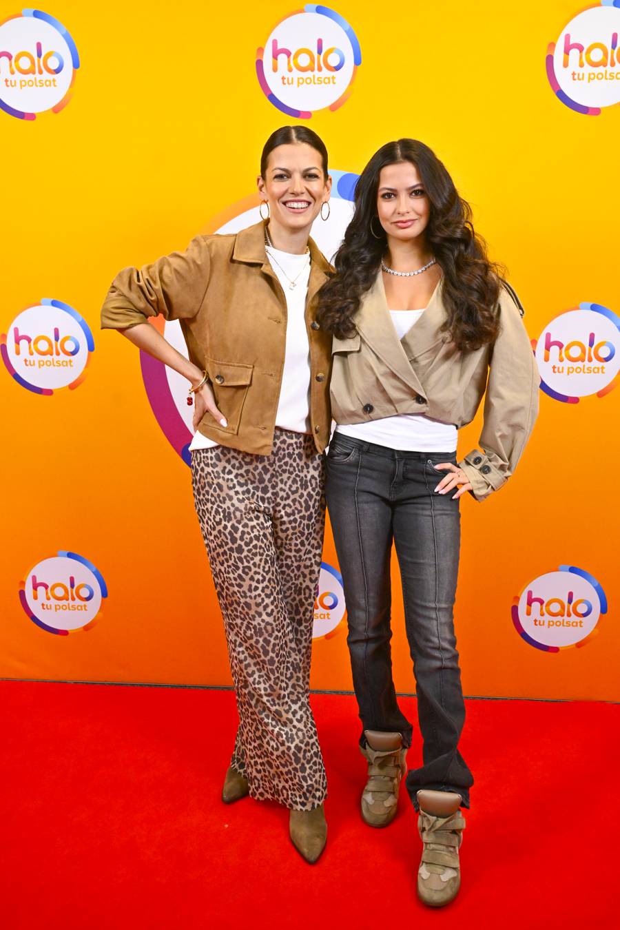 Alżbeta Lenska z córką w "Halo tu Polsat"