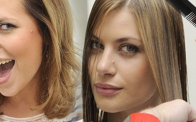 Celebrytki w salonie Dessange (FOTO)