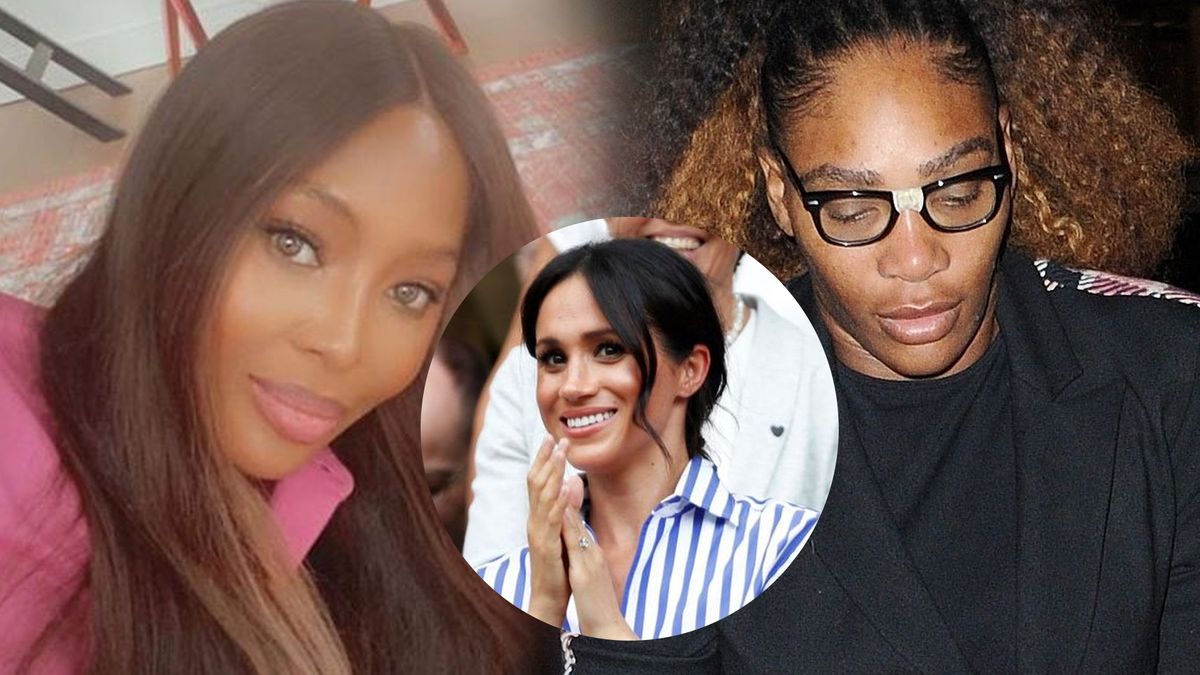 Serena Williams podczas wywiadu z Naomi Cambell nie chciała opowiadać o życiu Meghan Markle