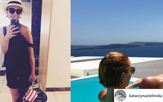 Ciężarna Kasia Zielińska odpoczywa na wakacjach. W bikini!