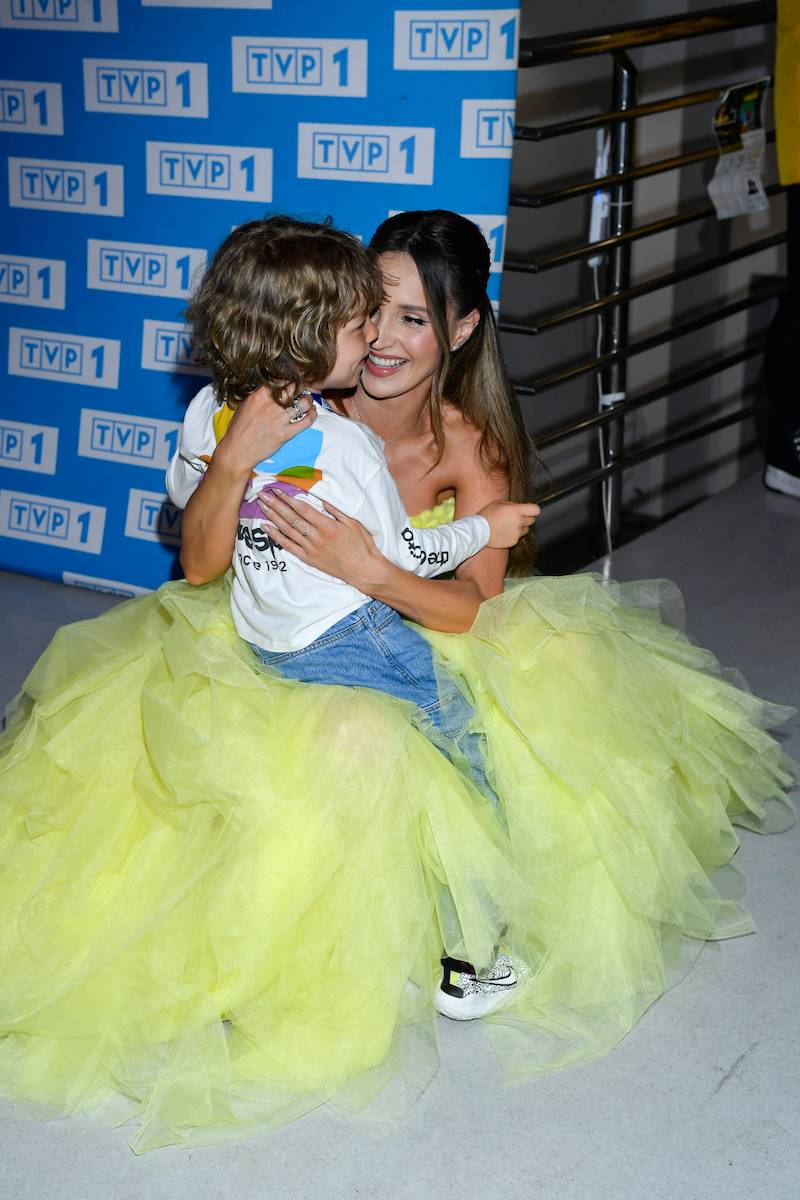 Marina Łuczenko na festiwalu w Opolu. Szczęsny pojawił się z Liamem za kulisami. Widok przeuroczy!