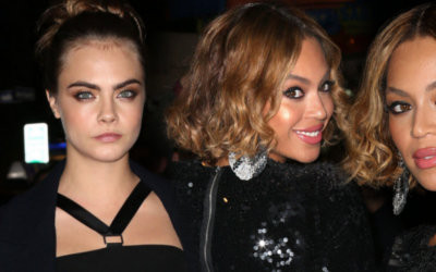 Beyonce w otoczeniu gwiazd świętuje swój sukces (FOTO)