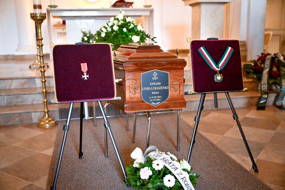 Pogrzeb Edwarda Linde-Lubaszenki/AKPA