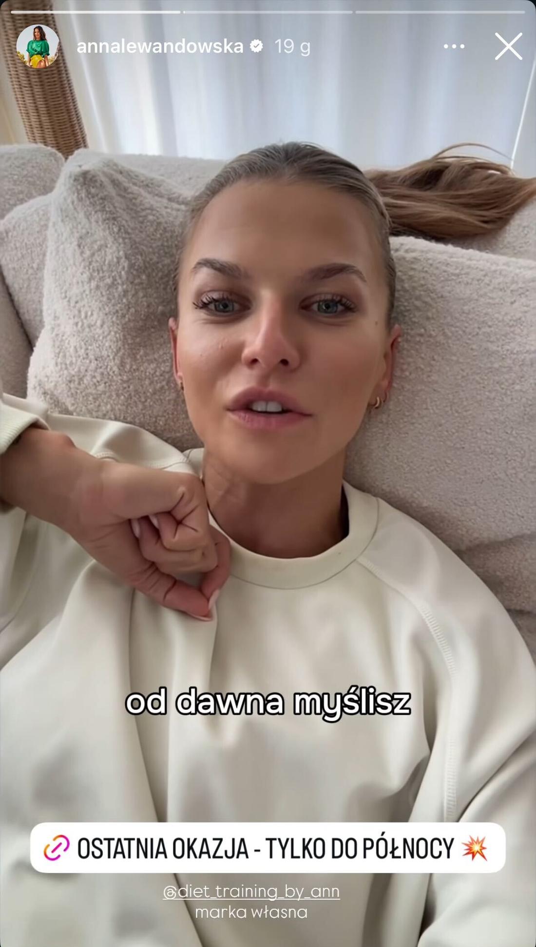 Anna Lewandowska, fot. Instagram. 