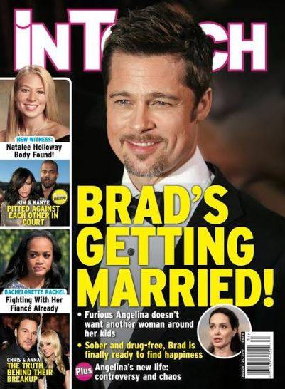 Brad Pitt bierze ślub, ale najpierw musi…