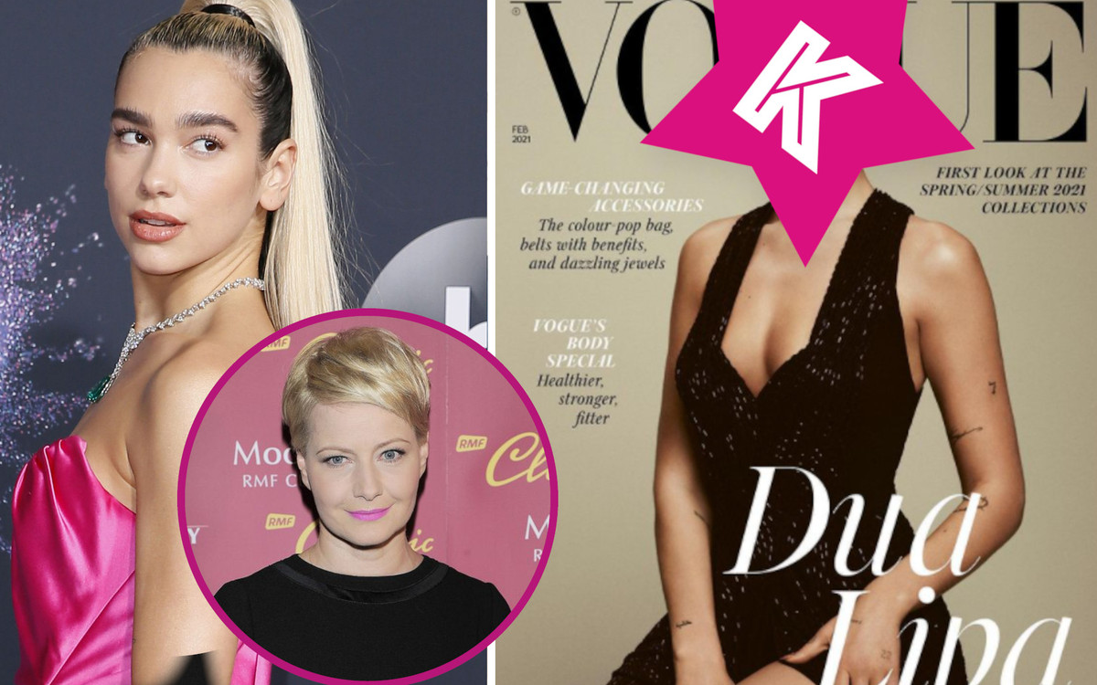 Dua Lipa na okładce Vogue’a! Wygląda jak MAŁGORZATA KOŻUCHOWSKA