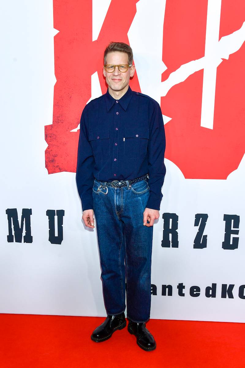 Premiera filmu “Kos”. Agnieszka Grochowska, Jacek Braciak, Katarzyna Warnke w kucyku