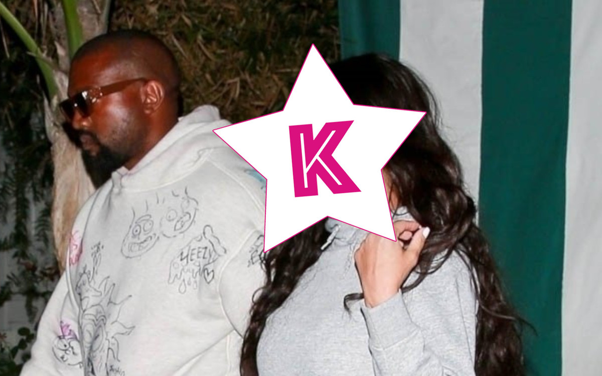 Takiej Kim Kardashian jeszcze nie widzieliście! Wybrała się na randkę z Kanye Westem (ZDJĘCIA)