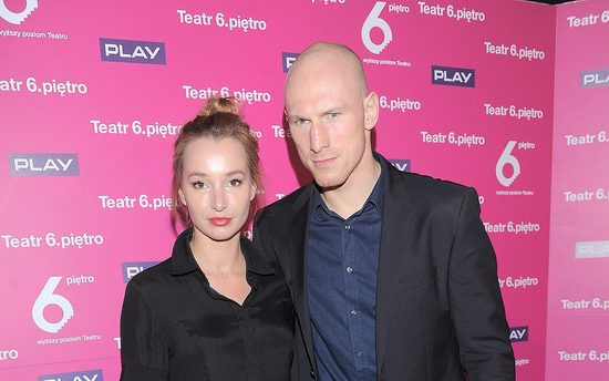 Krzysztof Włodarczyk z żoną, Małgorzatą Babilońską-Włodarczyk