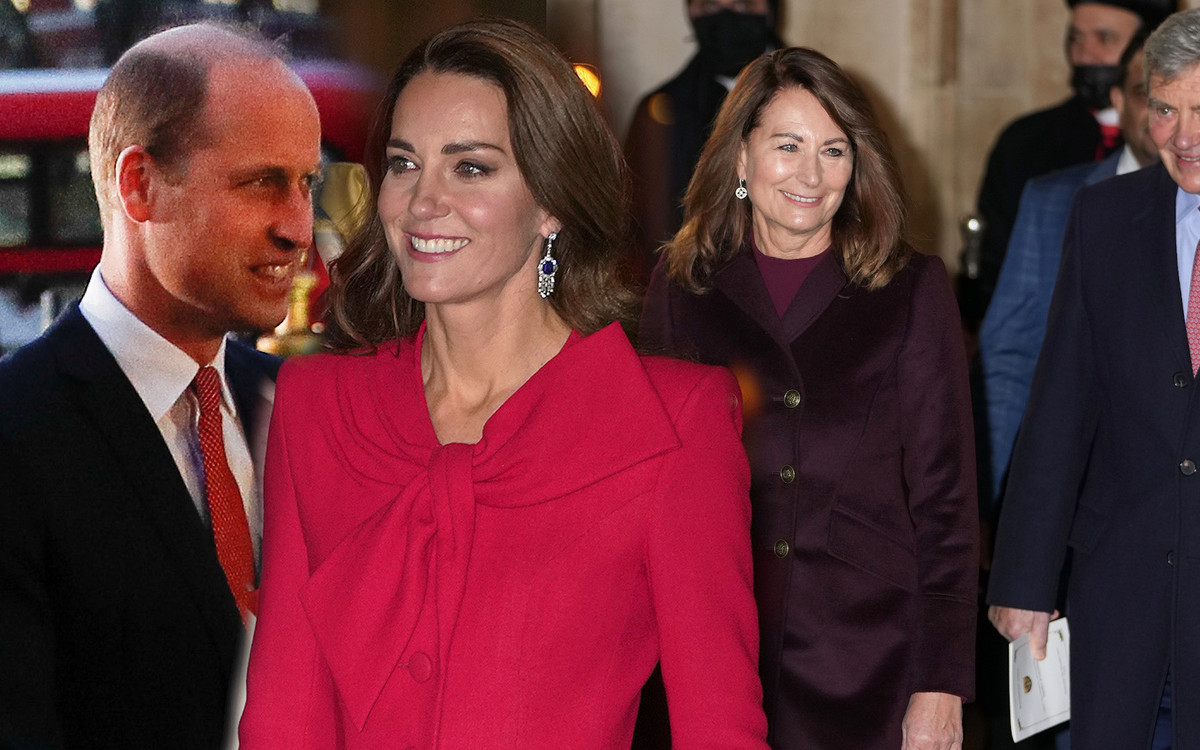 Księżna Kate i książę Wiliam kolędują ze swoją rodziną. Nie pojawili się najważniejsi członkowie rodziny!