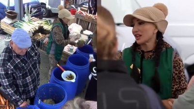 Steczkowska sprzedawała na targu. Klienci nie wierzyli w to, co widzą