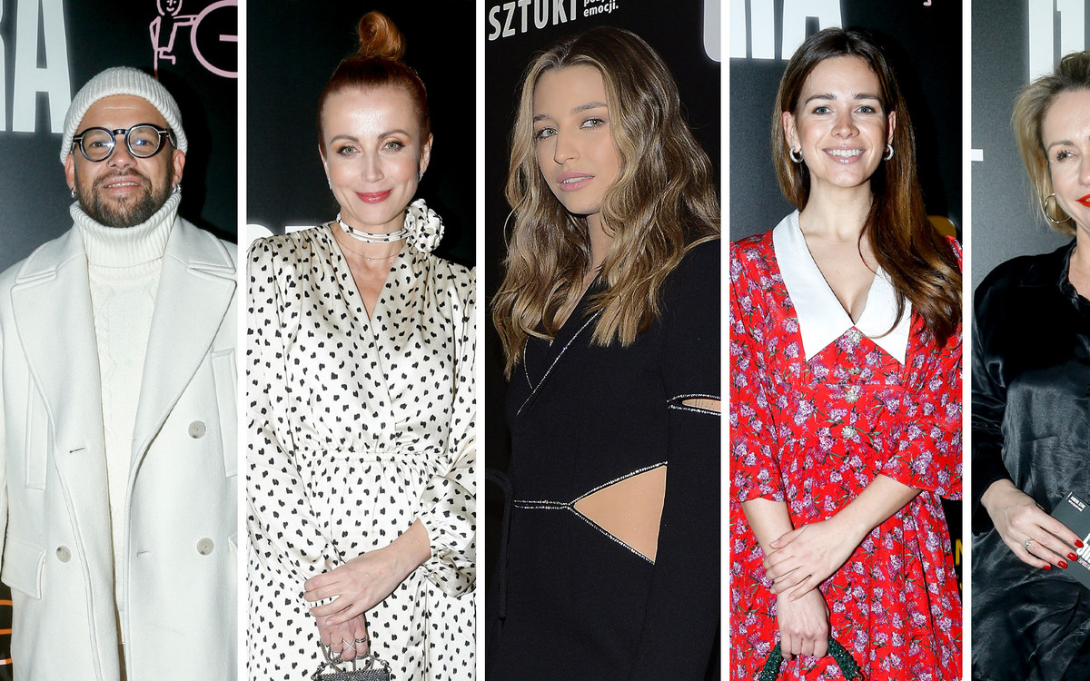 Julia Wieniawa w nietypowych butach na premierze spektaklu “Gra”. Towarzyszyli jej rodzice!