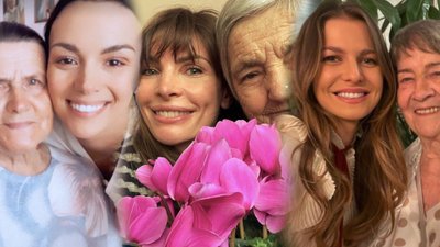 DZIEŃ BABCI. Gwiazdy dumnie pozują ze swoimi babciami