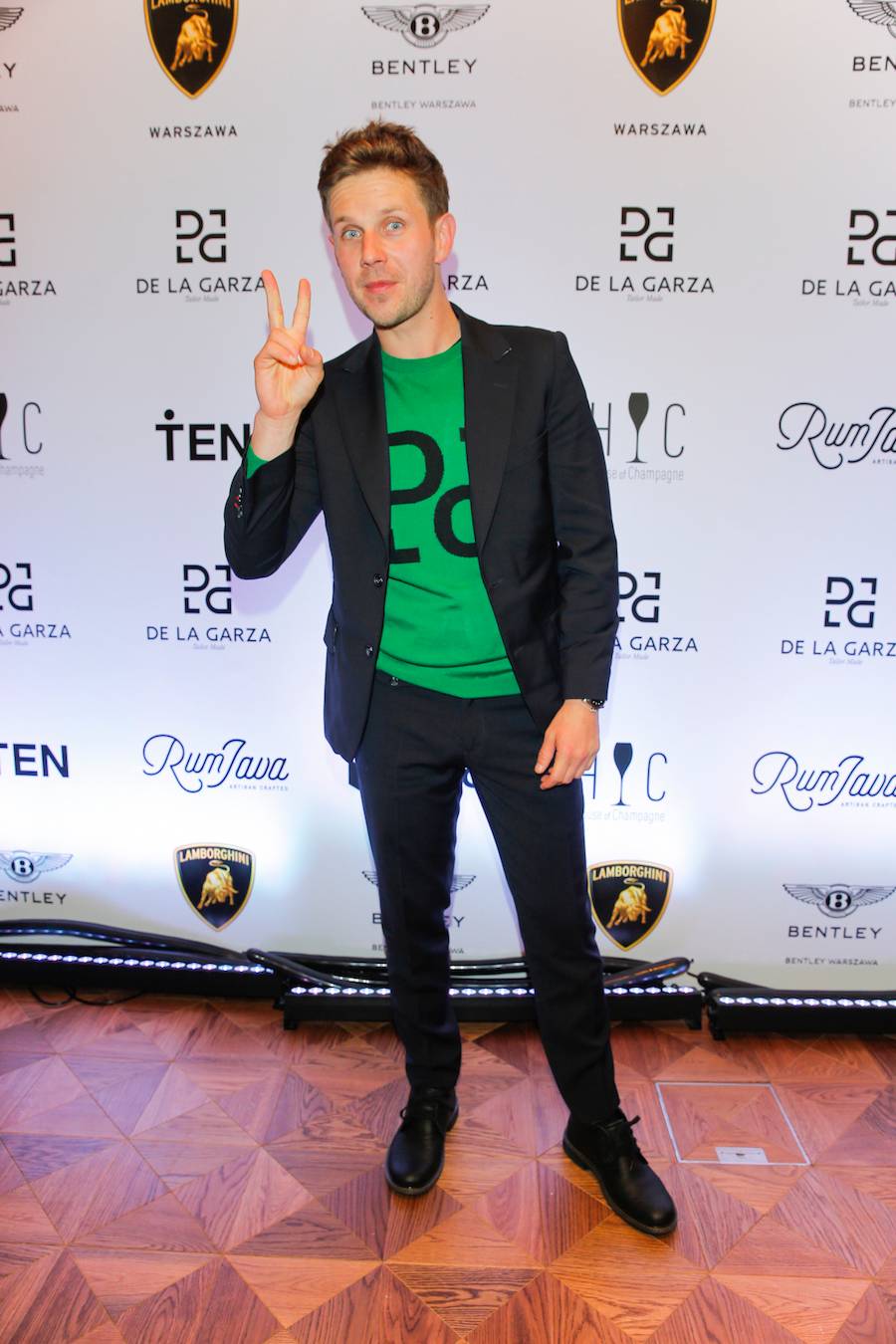 Gwiazdy na pokazie mody garniturów! Rubikowie, Stramowski i Majdan bez Małgosi