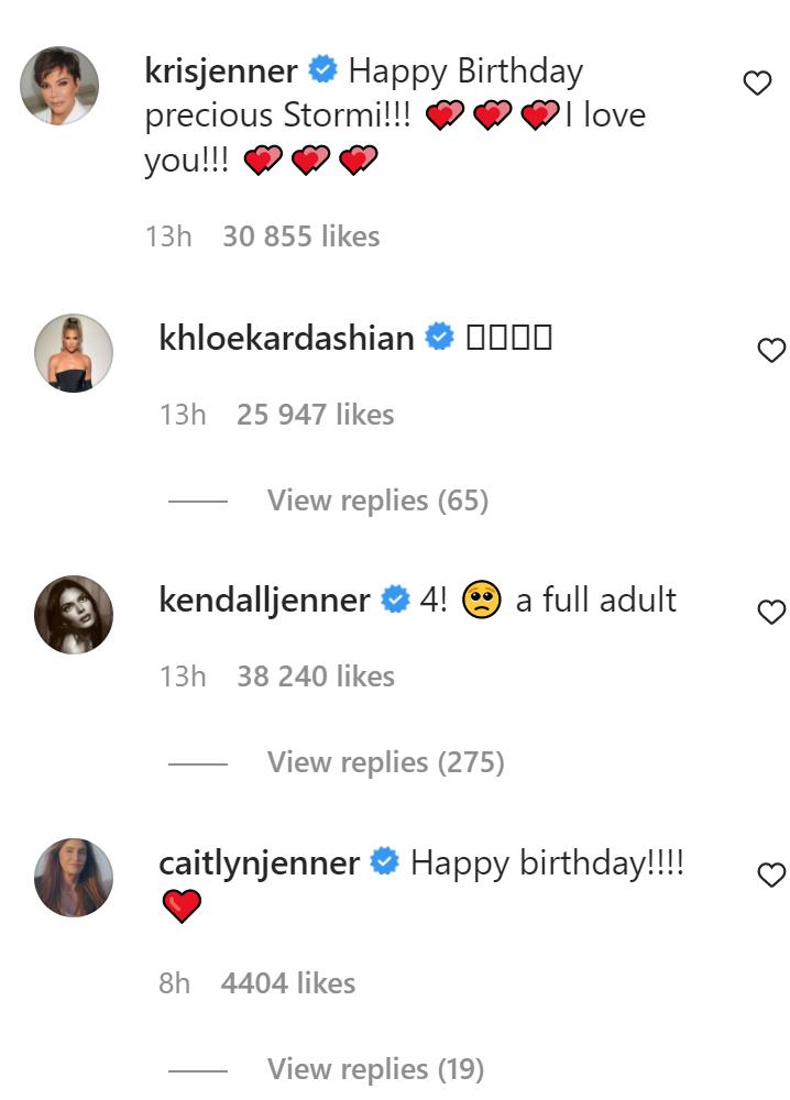 Kylie Jenner z okazji urodzin Stormi pokazała wzruszające zdjęcie z Travisem