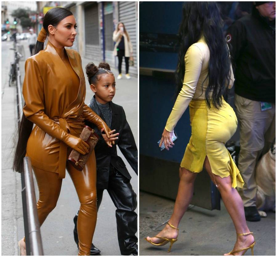 Kim Kardashian kiedyś i dziś.