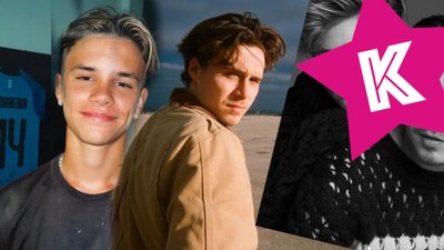 Brooklyn i Romeo w czarno-białej sesji. Młodszy brat STWORZONY do modelingu