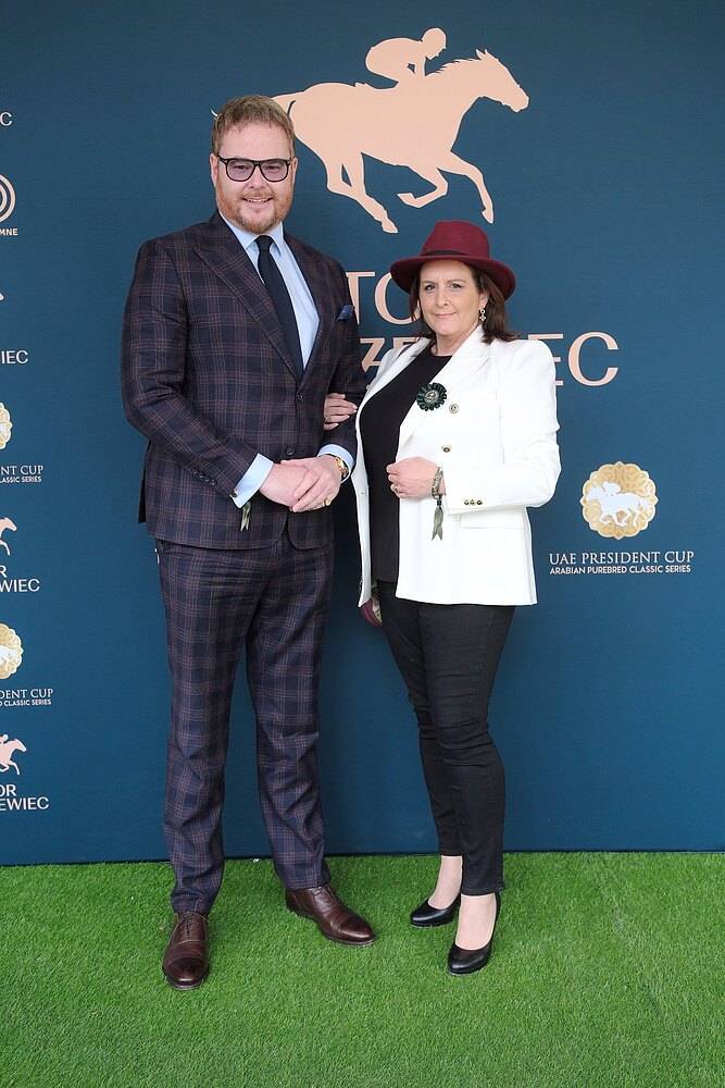 Jan Lubomirski-Lanckoroński z żoną, fot. KAPiF