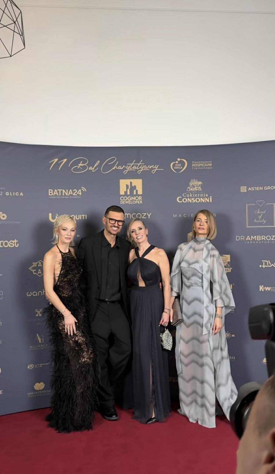 Gwiazdy na balu charytatywnym, fot. Instagram