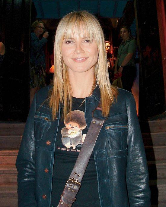 Heidi Klum 10 lat temu