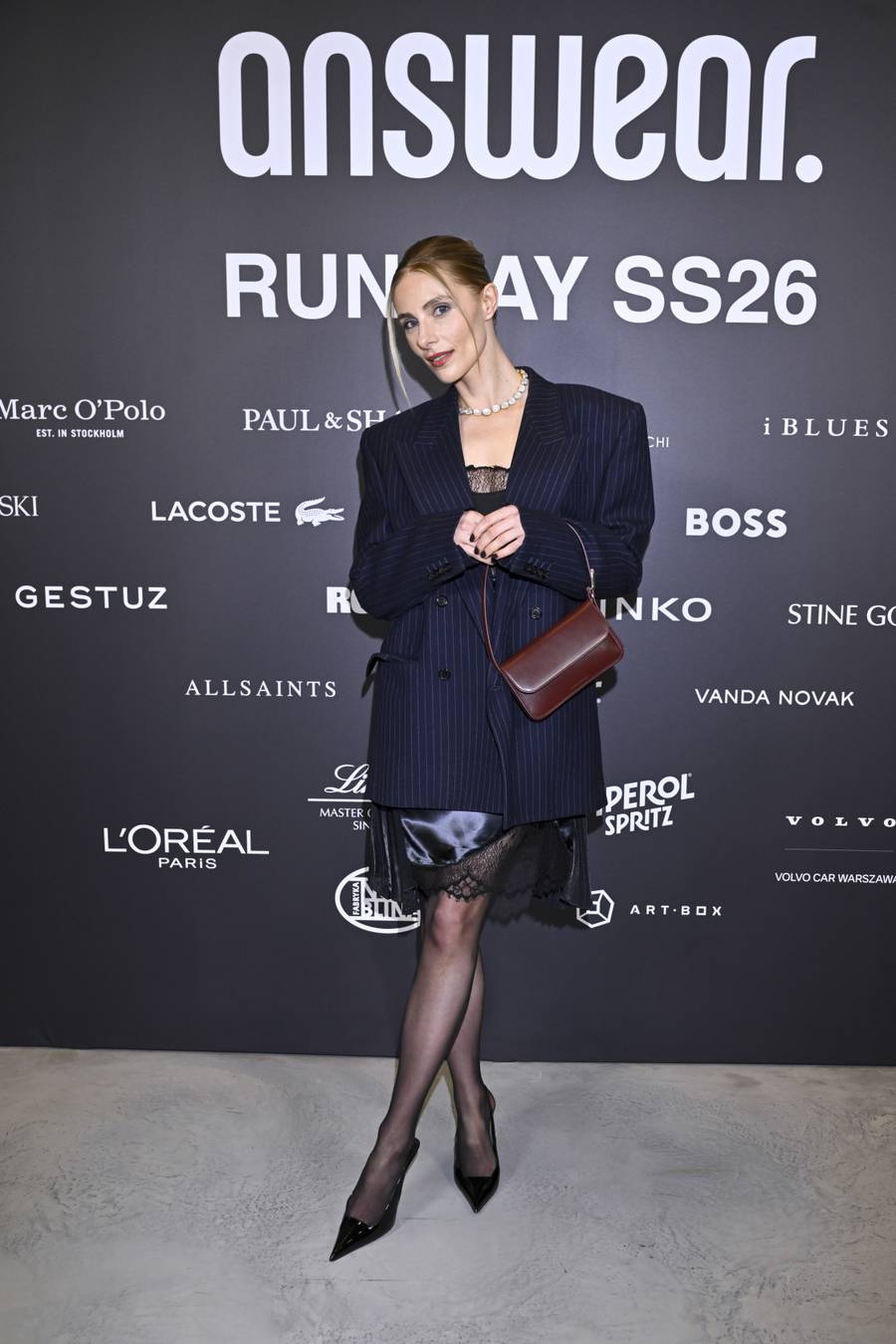 Katarzyna Zawadzka na pokazie Answer