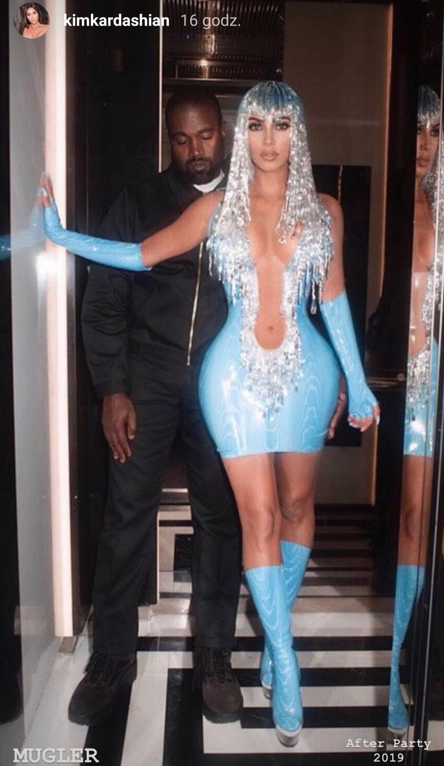 Kim Kardashian na Met Gali