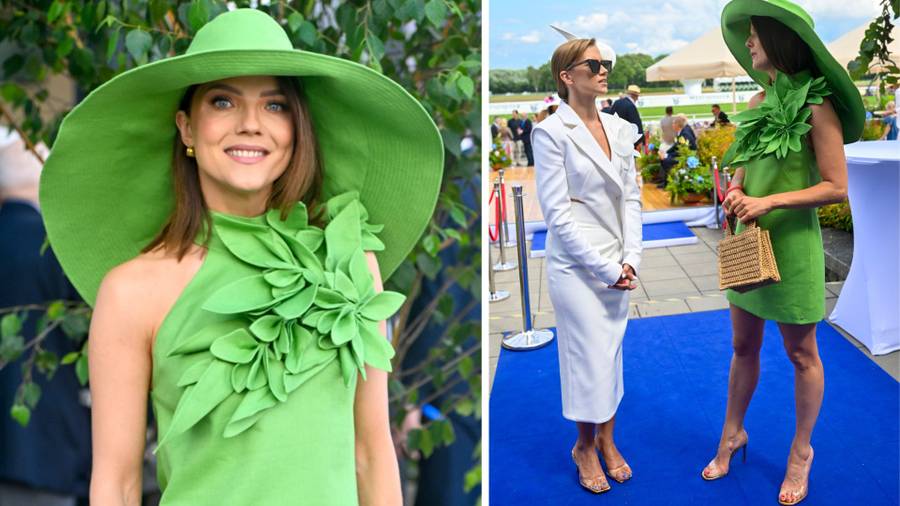 Gwiazdy zadały szyku na gali Derby 2023. Kożuchowska i Kaczorowska w podobnych kreacjach, Hyży, Bomba…