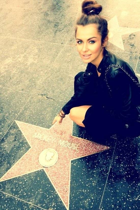 Natalia Siwiec w Kalifornii