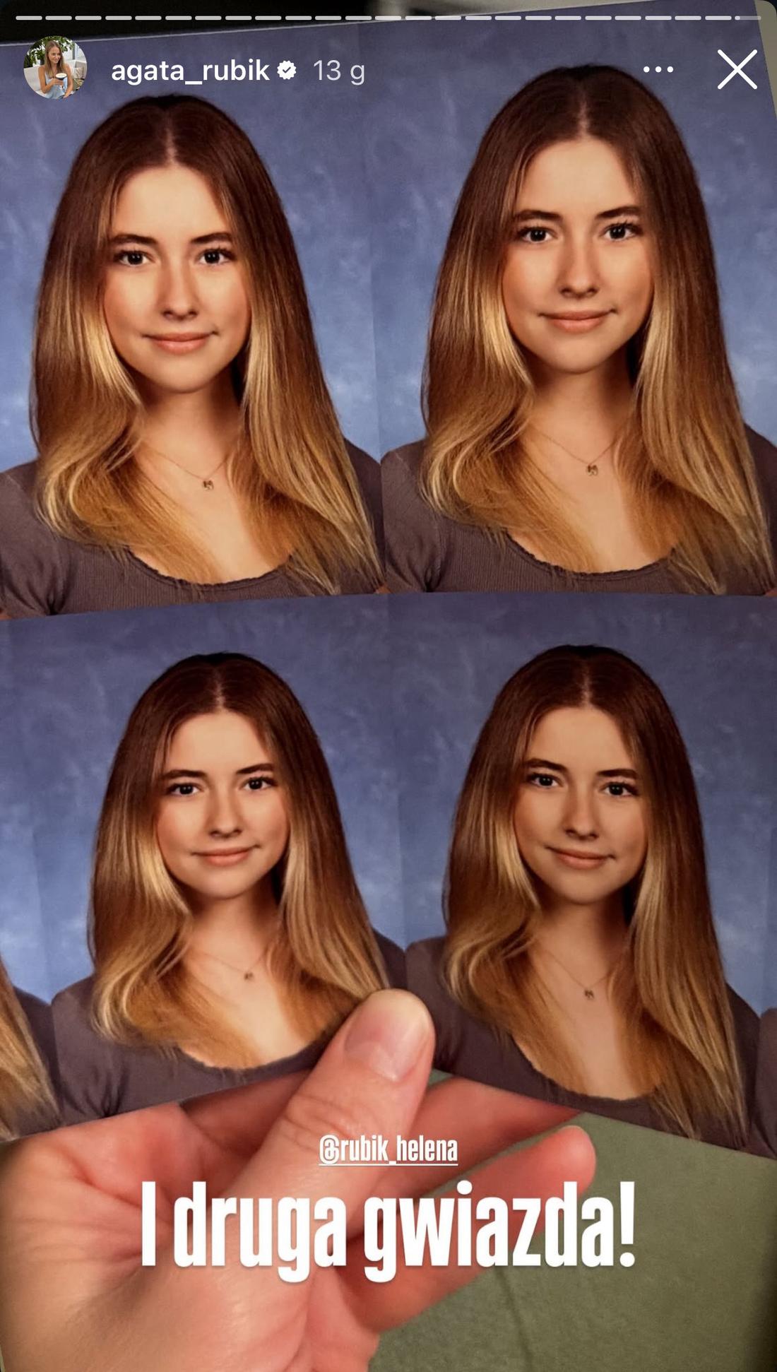 Agata Rubik, fot. Instagram. 