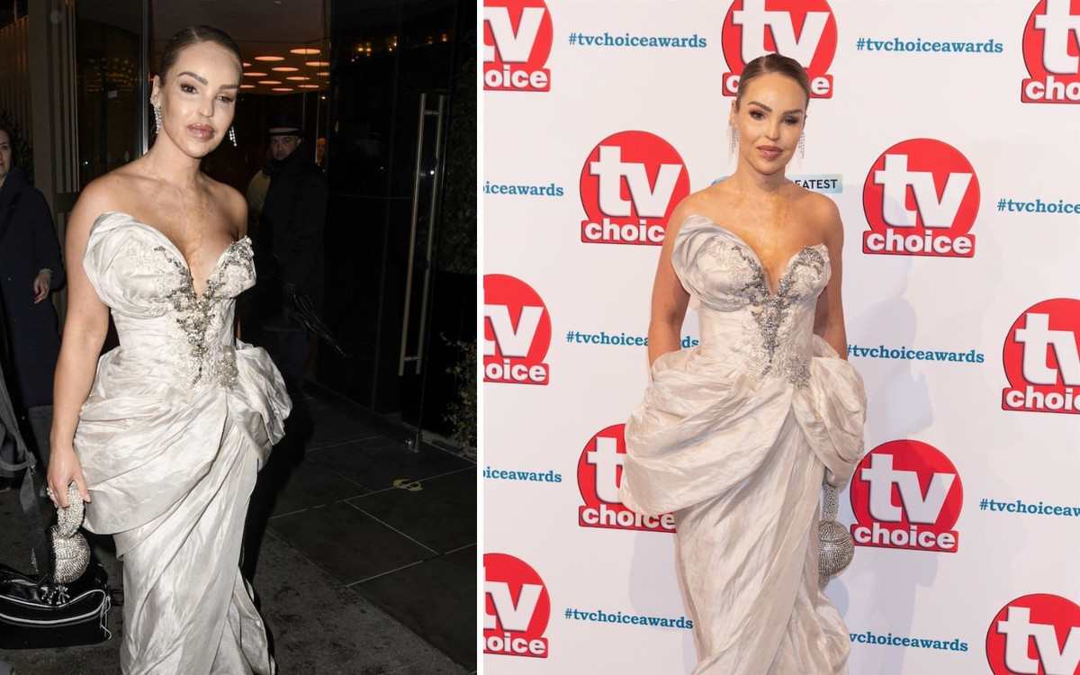 Katie Piper ZACHWYCA na TV Choice Awards! Jej stylizacja zrobiła furorę na czerwonym dywanie