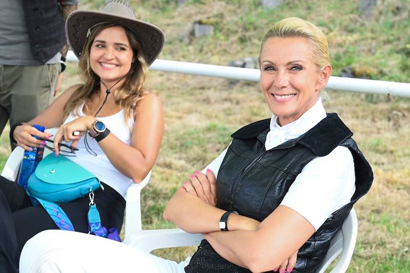 Mistrzostwa Jeździeckie Gwiazd 2024. Katarzyna Dowbor, Dariusz Kordek z córką, Marcin Mroczek…