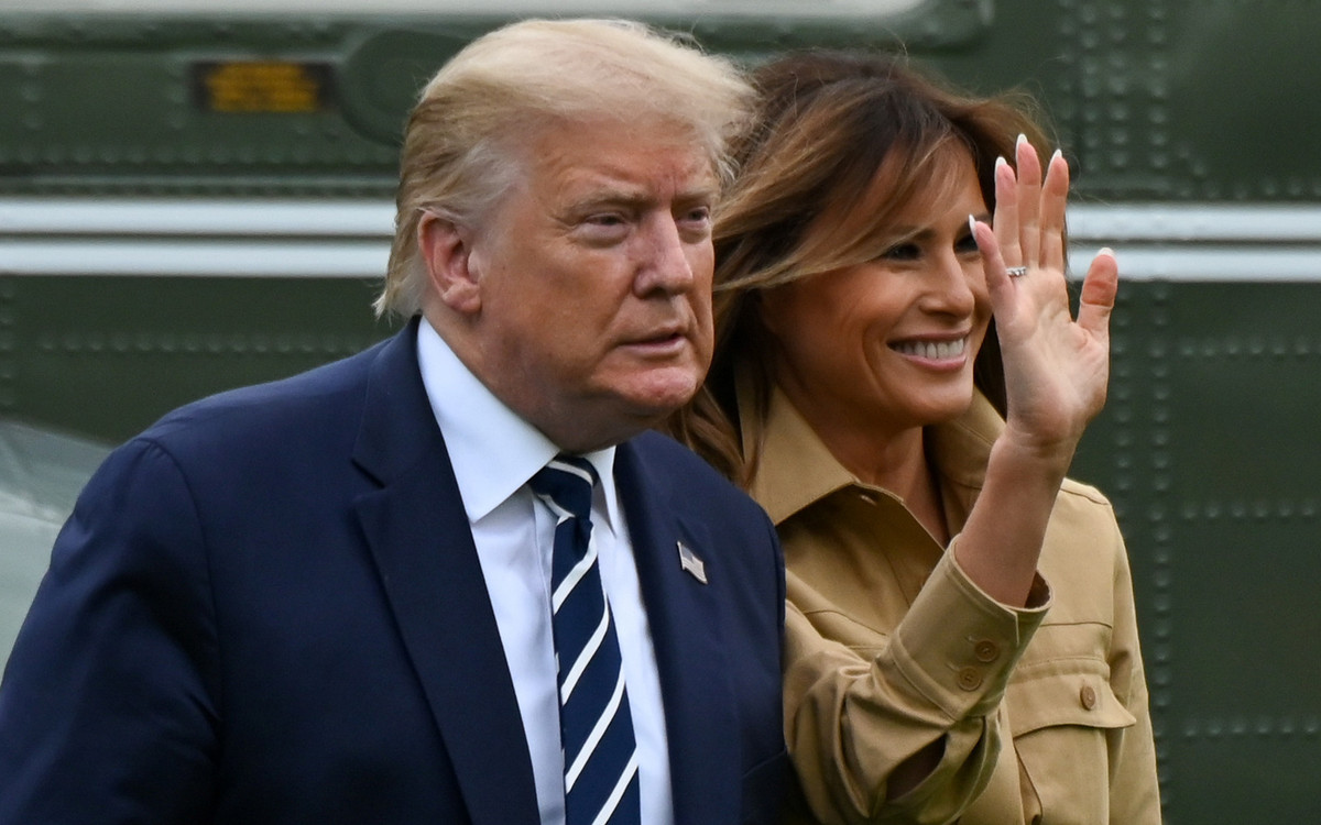 Internet ŚMIEJE SIĘ z reakcji Melanii Trump po tym, jak Donald złapał ją za rękę (VIDEO)