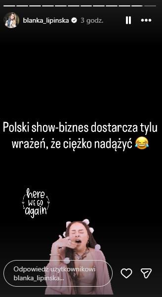 Blanka Lipińska, fot. Instagram