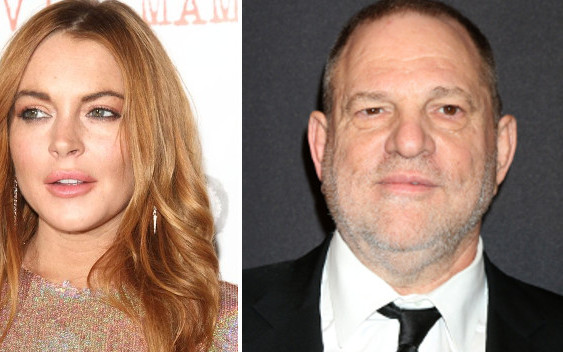 Lindsay Lohan broni oskarżonego o molestowanie Weinsteina?