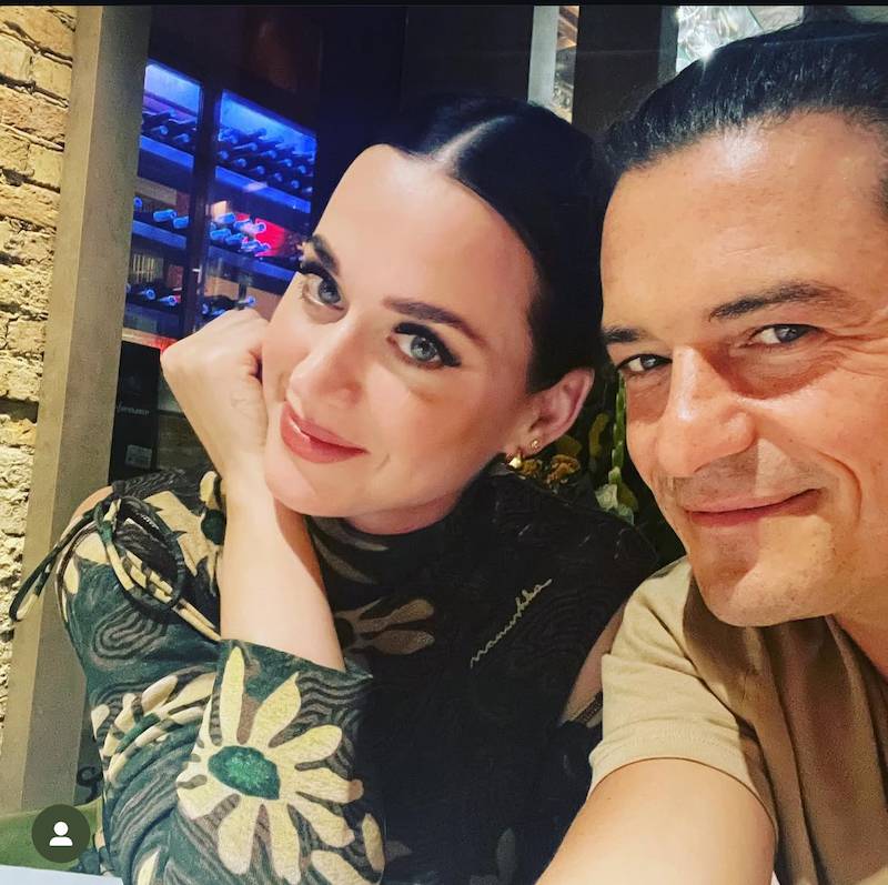 Orlando Bloom, Katy Perry, fot. Instagram