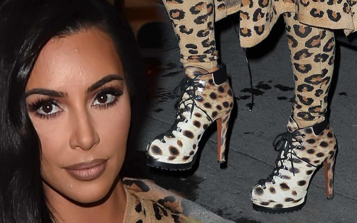 Wszystkie światła skierowane na Kim Kardashian. To przez jej stylizację