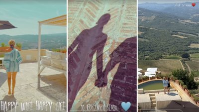 Agnieszka i Grzegorz Hyży celebrują 10. rocznicę ślubu! Małżeństwo wybrało bajkową scenerię (FOTO)