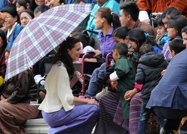 Księżna Kate i książę William w Bhutanie