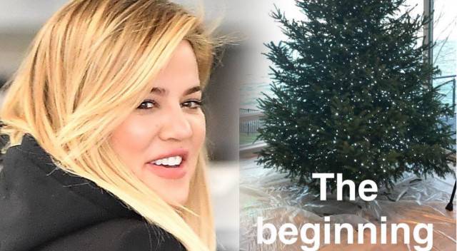 Khloe Kardashian ubiera choinkę – w jakim stylu będzie w tym roku?
