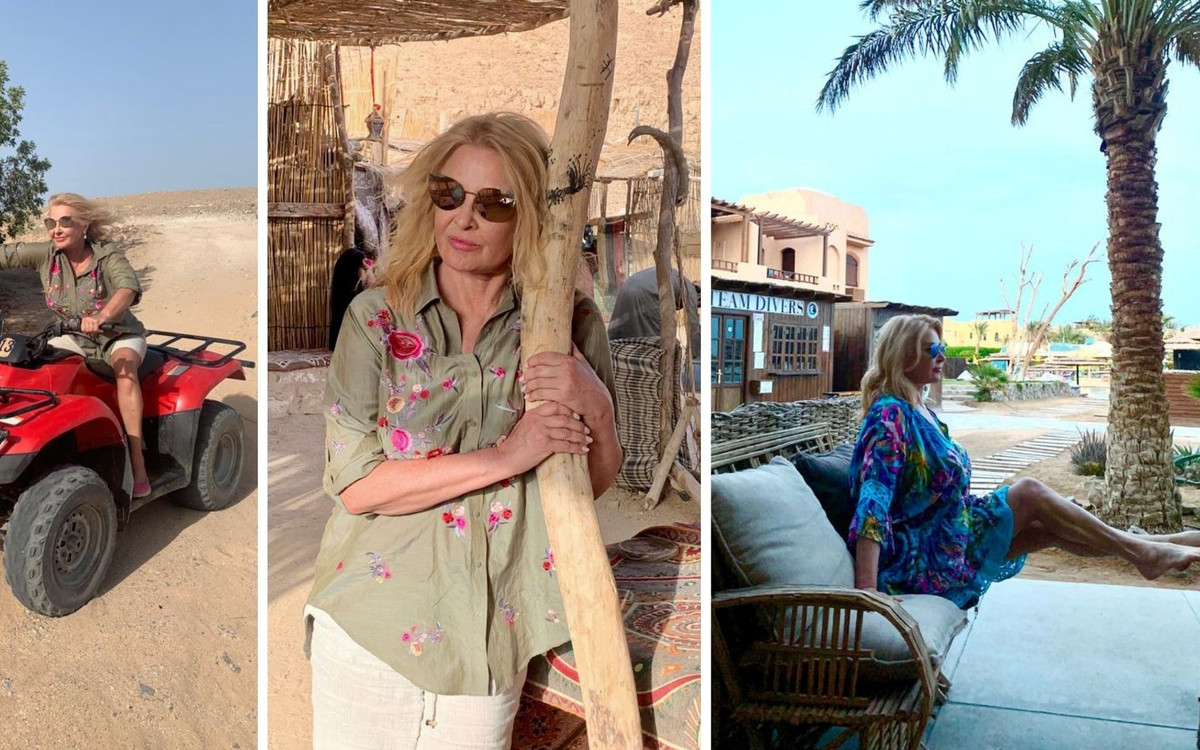 Majka Jeżowska na wakacjach w Egipcie. Pokazała się w bikini